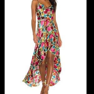 Alice and Olivia- Christina Hi Lo Dress (floral)